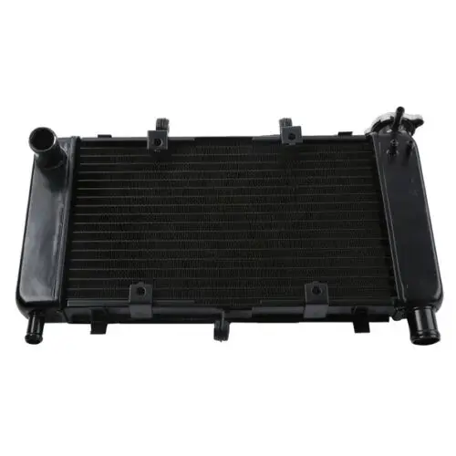 

Motorcycle Black Radiator Cooler Cooling For Yamaha FZ600 FZ6 FZ6N FZ6S 2004 2005 2006 Aluminum