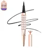Rose Gold Tube Waterproof Eye Liner Private Label Long Lasting Black Liquid Eyeliner Makeup Custom Logo 1