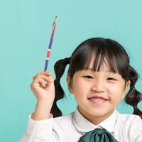 60 Pcs Colored Pattern Pencils England Flag Wooden Sketching Writing Drafting Bulk Solid Color Lead Pencils With Eraser School 2