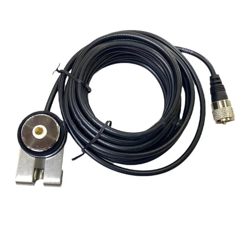 N-2 5M NMO PL259 RG-58 동축 케이블 안테나 케이블 NMO 마운트 자동차 트럭 아마추어 라디오 모바일 자동차 라디오 안테나 케이블