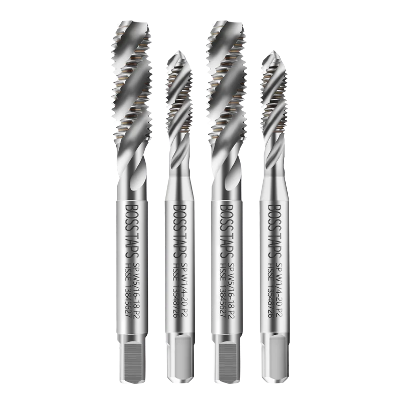 HSSE-M35 JIS Standard Spiral Fluted Tap W 1/8 5/32 3/16 7/32 1/4 5/16 3/8 7/16 1/2 5/8 Machine Screw
