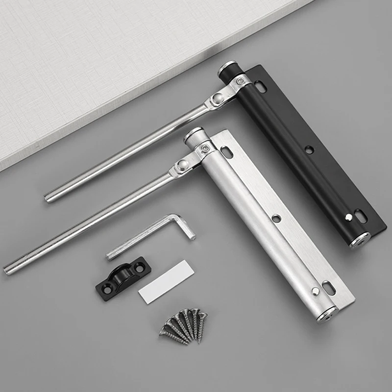 Adjustable Door Closers Surface Mounted Automatic Stainless Steel Spring Closing Door Closer Fire Rated Stopper Hardware