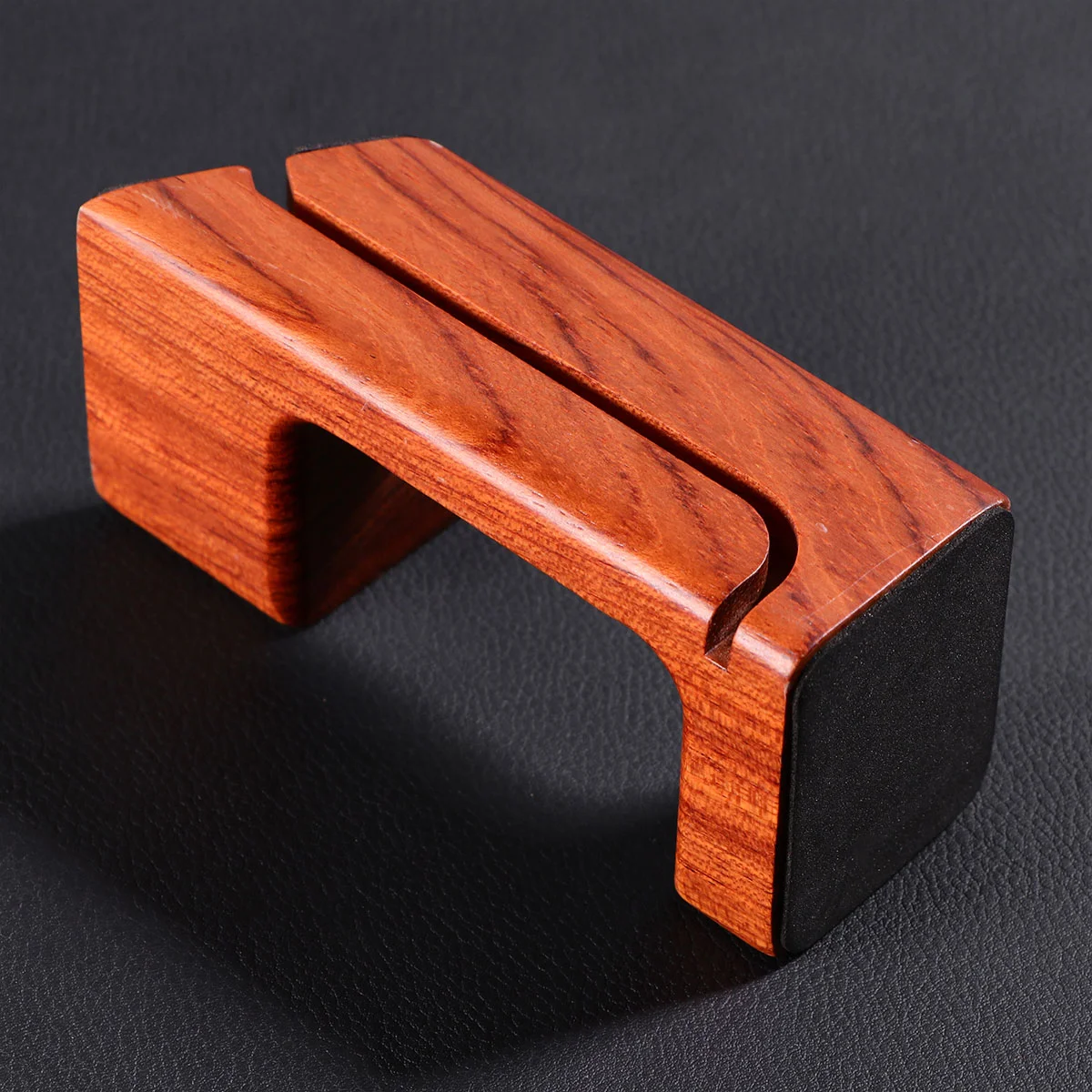 

Wooden Rosewood Hand Free Charging Dock Station Holder Charging Mount for Smart Watch