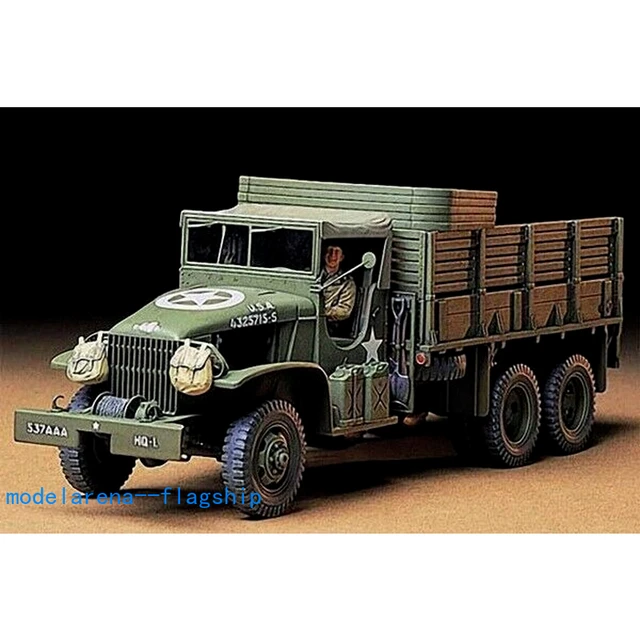 Tamiya 35218 1/35 Military Model Kit WWII U.S CCKW 2.5 Ton 6x6 Cargo Truck  Model Building - AliExpress