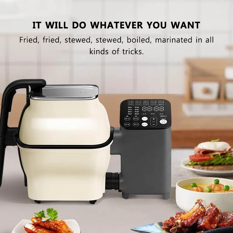 

Automatic Cooking Machine M1 FL-M1302 Lazy Cooking Fried Rice Machine Wok Smart Cooking Robot Stir-fry 360 Degrees Automatically