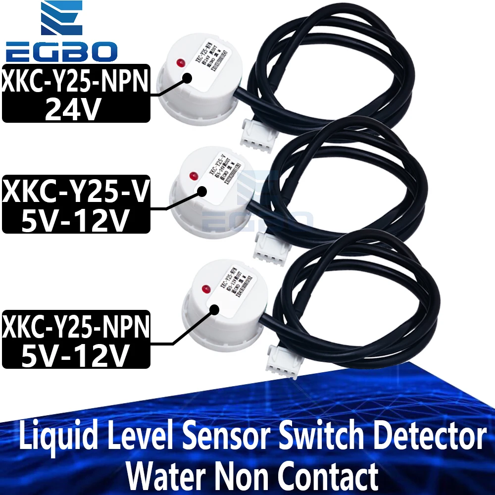 Sensore Di Livello Acqua Senza Contatto XKC-Y25-PNP – IP67, Distanza 13mm, DC 5-12V Per Contenitori Non Metallici
