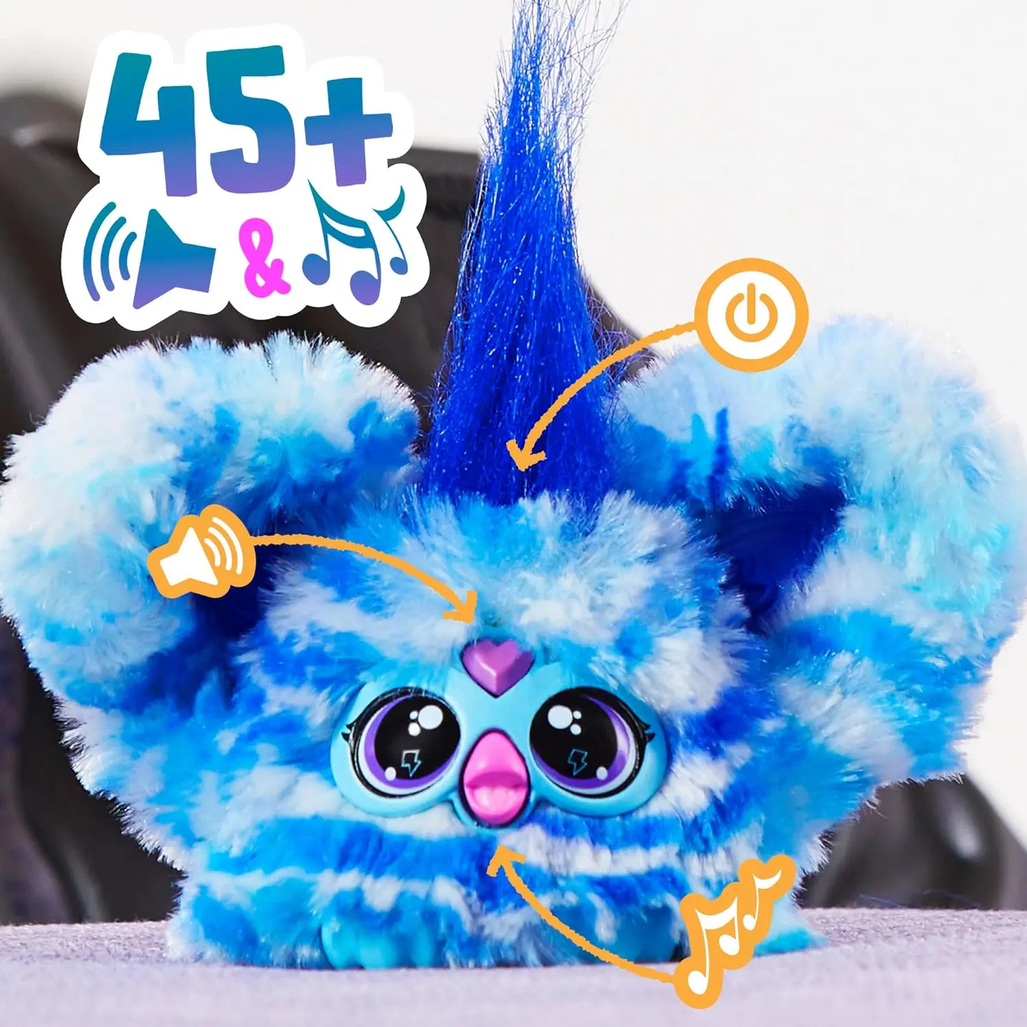 Furby Furblets-Mini juguetes interactivos electrónicos, Mini amigo
