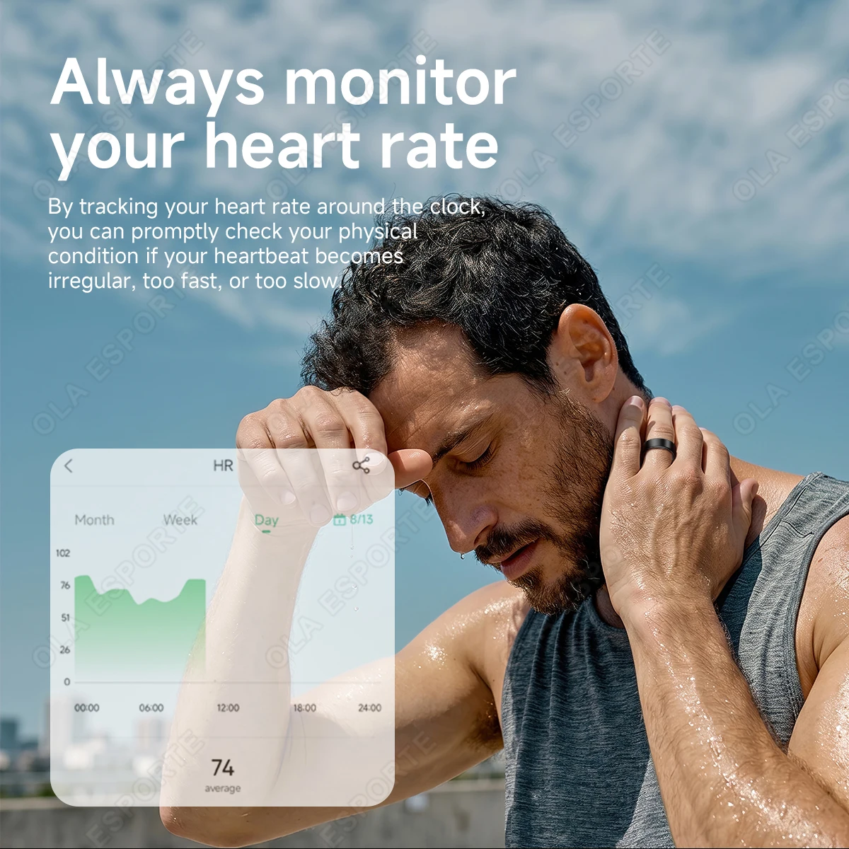 2026 Smart Ring New Technology free gifts Couple Ring for Women Men  Waterproof Sport Rings Heart Rate Pressure Monitor All Size - 6