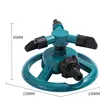Sprinkler Nozzle 360 Degree Automatic Rotating Water Spray Garden Lawn Automatic Sprinkler Garden Watering Irrigation Supplies 2