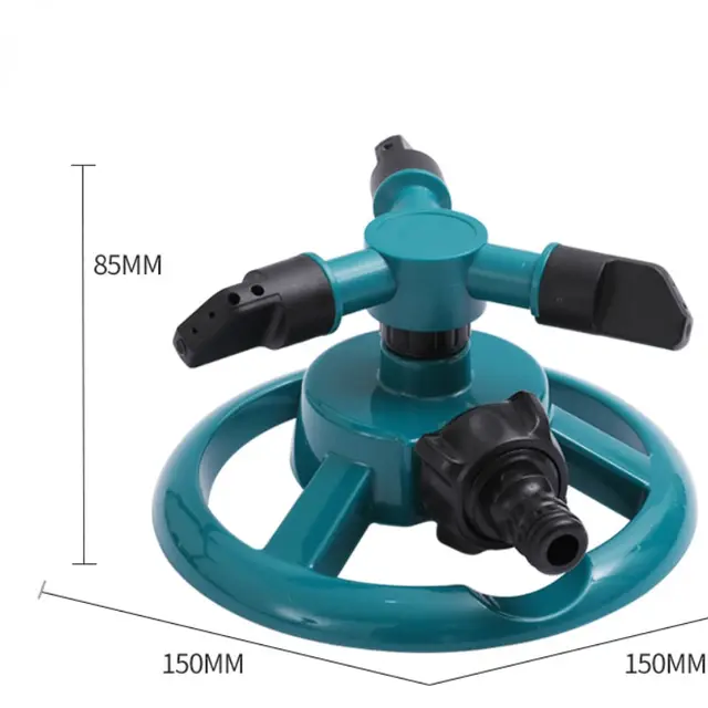 Sprinkler Nozzle 360 Degree Automatic Rotating Water Spray Garden Lawn Automatic Sprinkler Garden Watering Irrigation Supplies 2