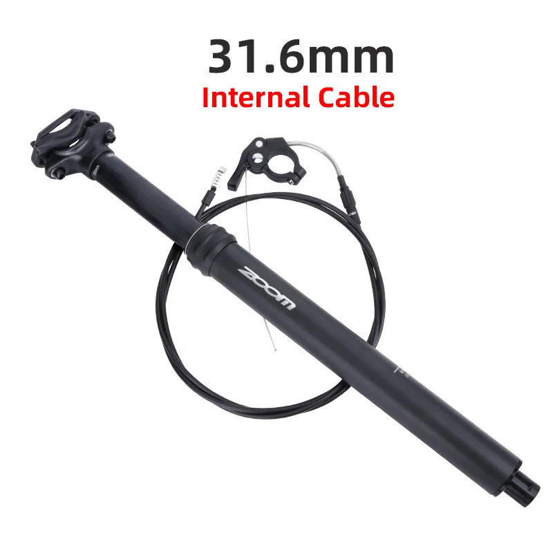 Zoom Dropper Sattelstützenhebel 30,9 mm 31,6 mm MTB interne externe Drahtsteuerung Sattelstütze höhenverstellbares Fahrradsitzrohr – Detail 11