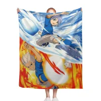 Hot Game Inazuma Eleven Comfortable Flanne Blanket Fluffy Soft Bedroom Decor Sofa Blankets Comforter Home and Decoration 1