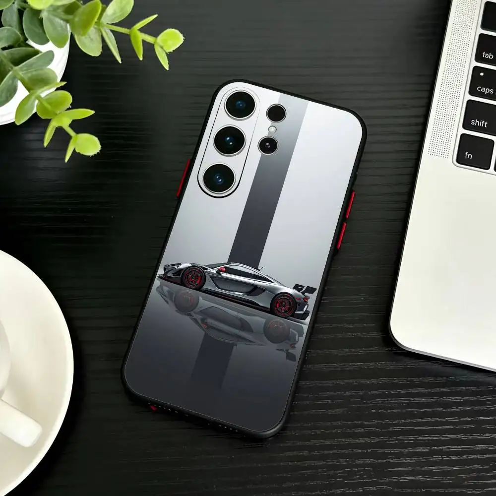 Sleek Black Cool Car GT3-RS Design Phone Case