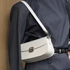 Toptrends 3 Layers Genuine Leather Small Shoulder Bags For Women 2025 Luxury Designer Crossbody Purses Saddle Ladies Handbags 3