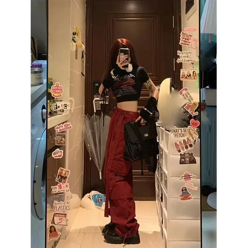 Рисунок 2 - Винтажные повседневные свободные спортивные брюки Y2K