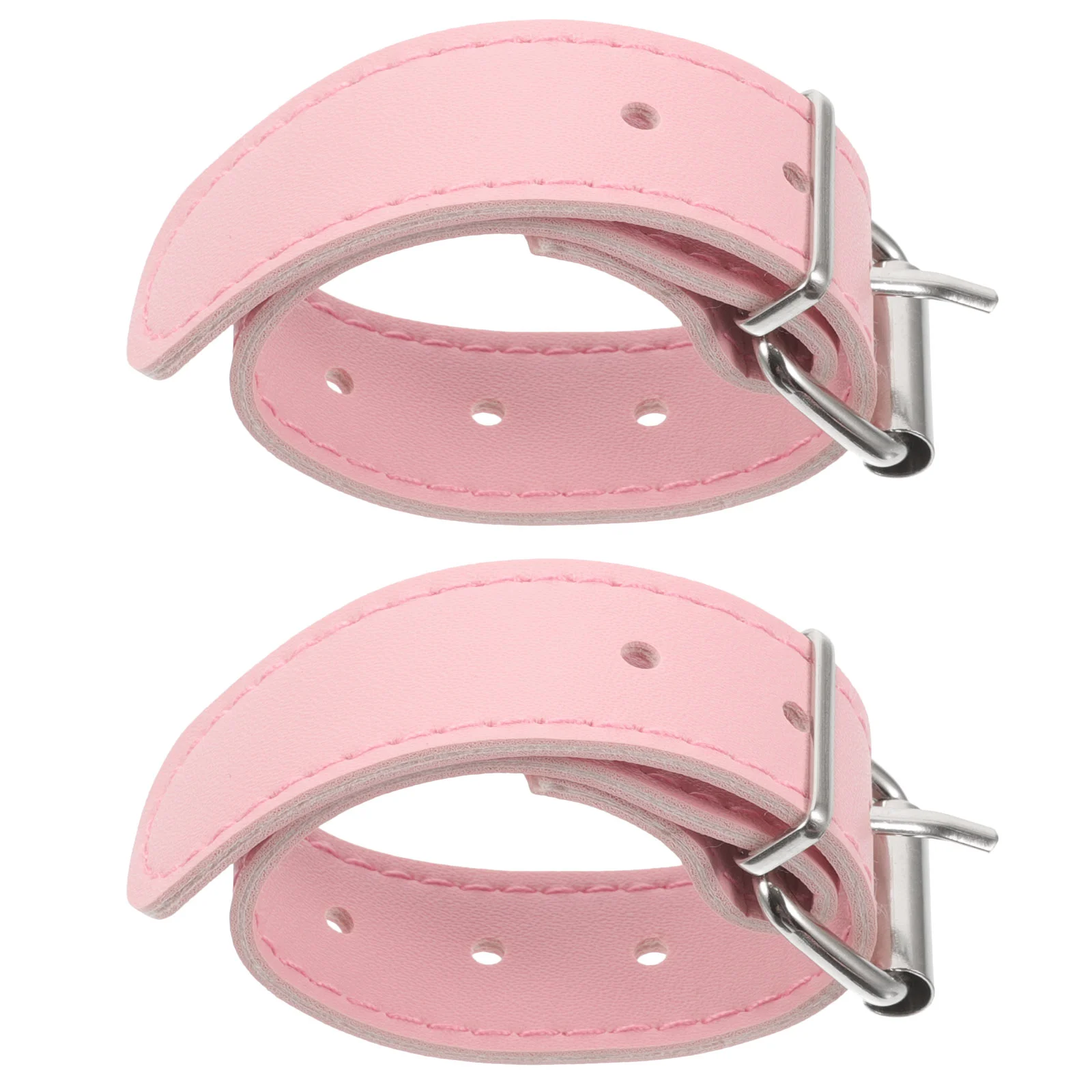 

Detachable Bicycle Basket Hardware Accessories Buckle Belt Colorful Children's (pink Pair) Bike Front Straps Accessory