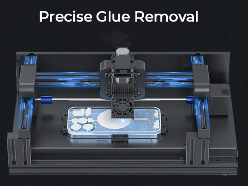 V3 Laser Machine For IPhone Back Glass Repair - Auto-Focus Laser Removal System