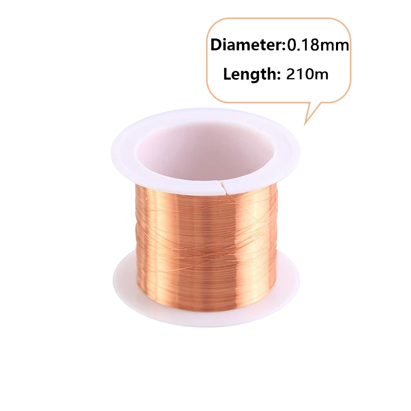 Drut miedziany emaliowany 0,1-1,5 mm, drut do nawijania magnesów, odporny na wysokie temperatury drut miedziany do cewek silnikowych, transformatorów i induktorów
