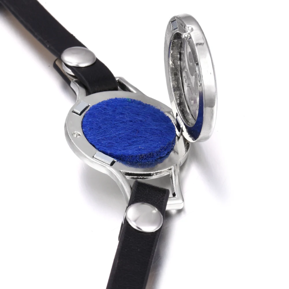 Tree of Life aromatherapy bracelet Essential Oil Diffuser Bracelet Perfume Locket Leather Bracelets for Women Wristbands bracelet jewelry