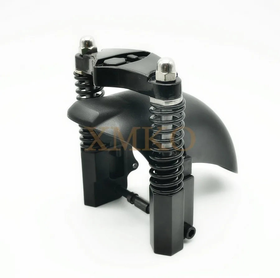 10-Inch Electric Scooter Front Fork with Hydraulic Damping Shock Absorber and Fender - Enhanced Performance Accessories