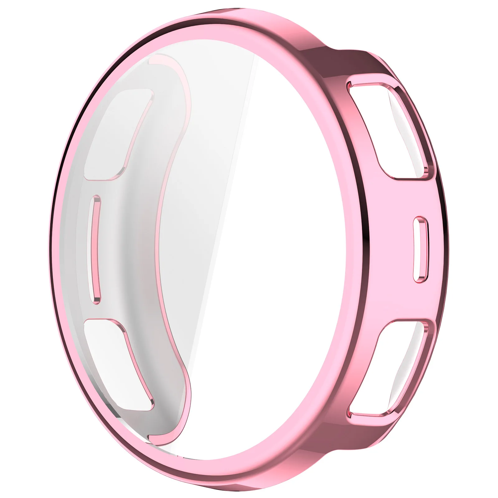 Premium Soft TPU Plated All-Around Protective Watch Shell