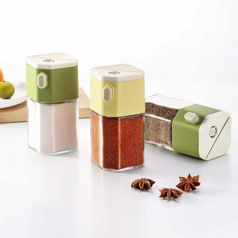 Salt Dispenser Seasoning Bottle 0.5g Quantitative Food Jars & Canisters Salt Shakers For Precise Measuring Shaker Bottle