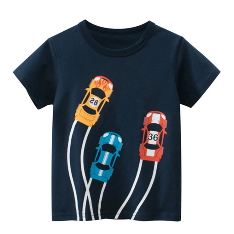 Summer-Baby-Boy-T-shirts-New-Fashion-Cotton-Kids-Car-Print-T-shirt-For ...