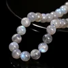 3A Natural Gray Moonstone Irisation Shiny Labradorite Fine Gems 4 6 8 10mm For Jewelry Making Diy Necklace Bracelet Accessory 4