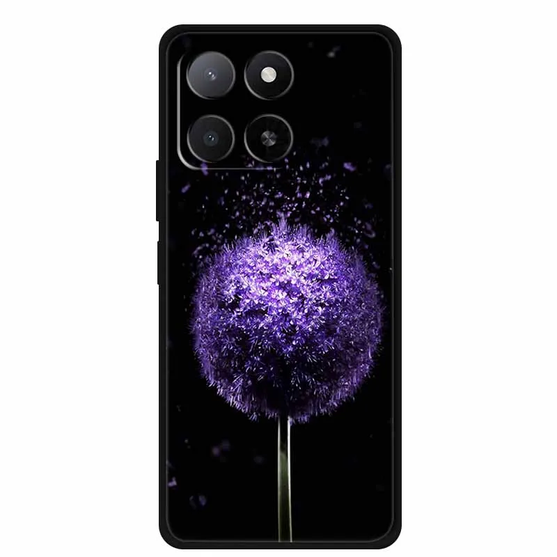 Sleek Black Silicone TPU Soft Phone Case