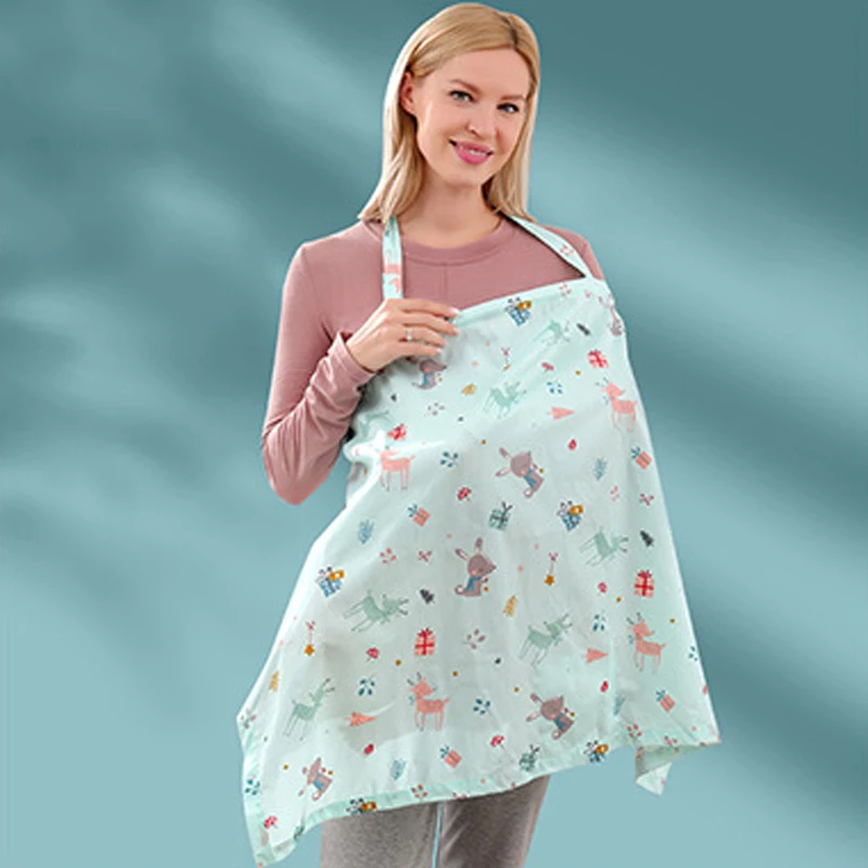 Cape en coton pour maman, couverture, tablier d'allaitement, couvre-siège  auto, vêtements de maternité pour bébé, accessoires d'allaitement -  AliExpress