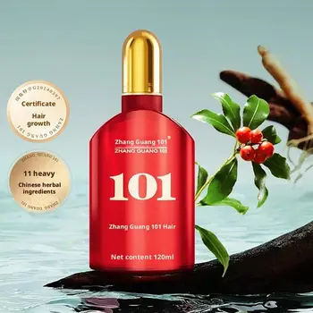 Lozione per capelli da 120 ml, essenza di ginseng e zenzero, nutriente per il cuoio capelluto, liquido idratante, balsamo per capelli bianchi e neri