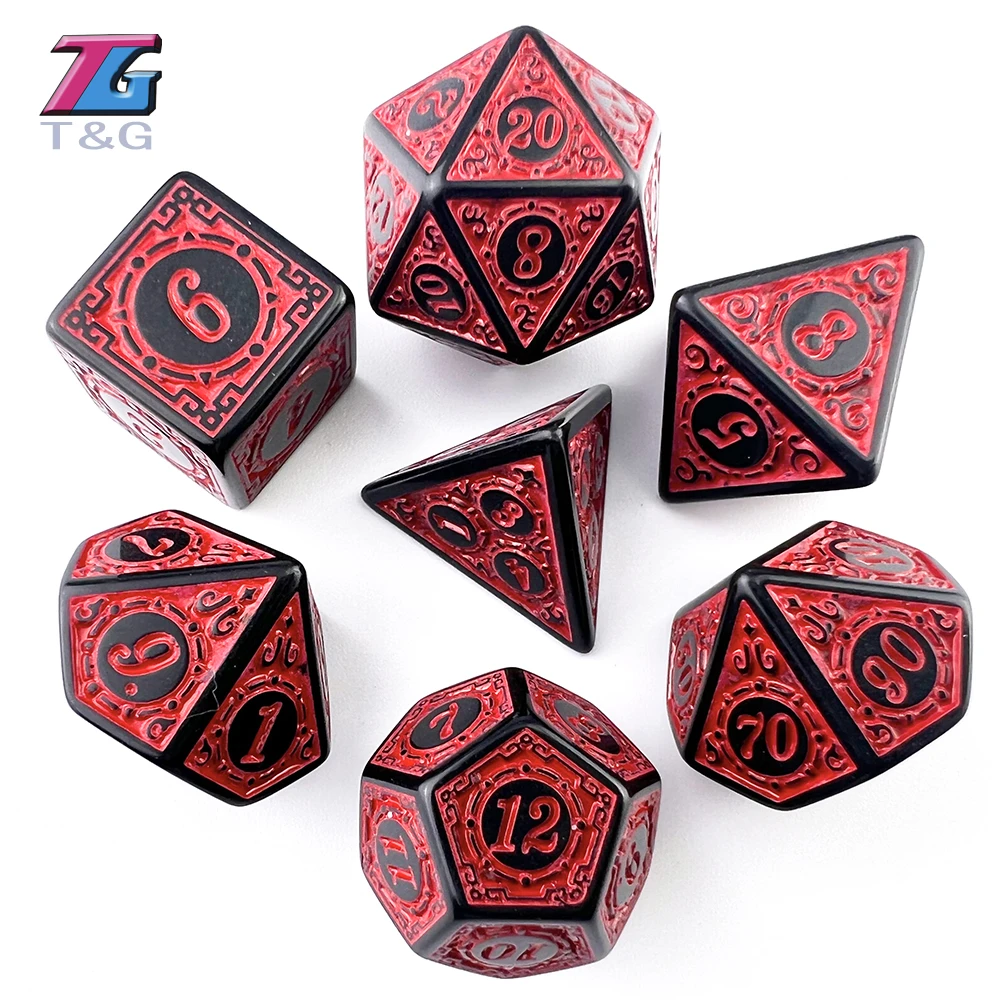 D&d Dice Set For Dungeon And Dragons Rpg Role Playing Games Mtg Table Top  Games - Board Game - AliExpress