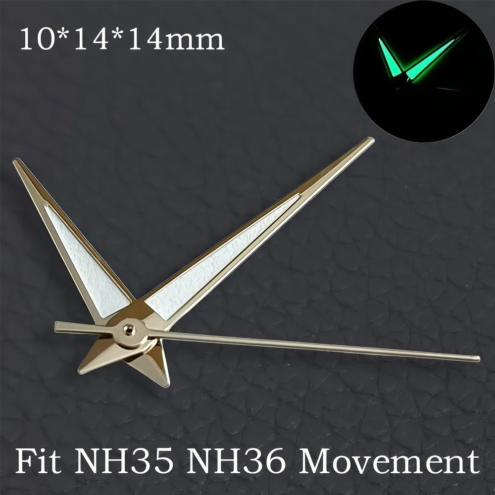 High Quality Green/Blue Super Luminous Watch Hands - Premium Watch Accessories Pointer