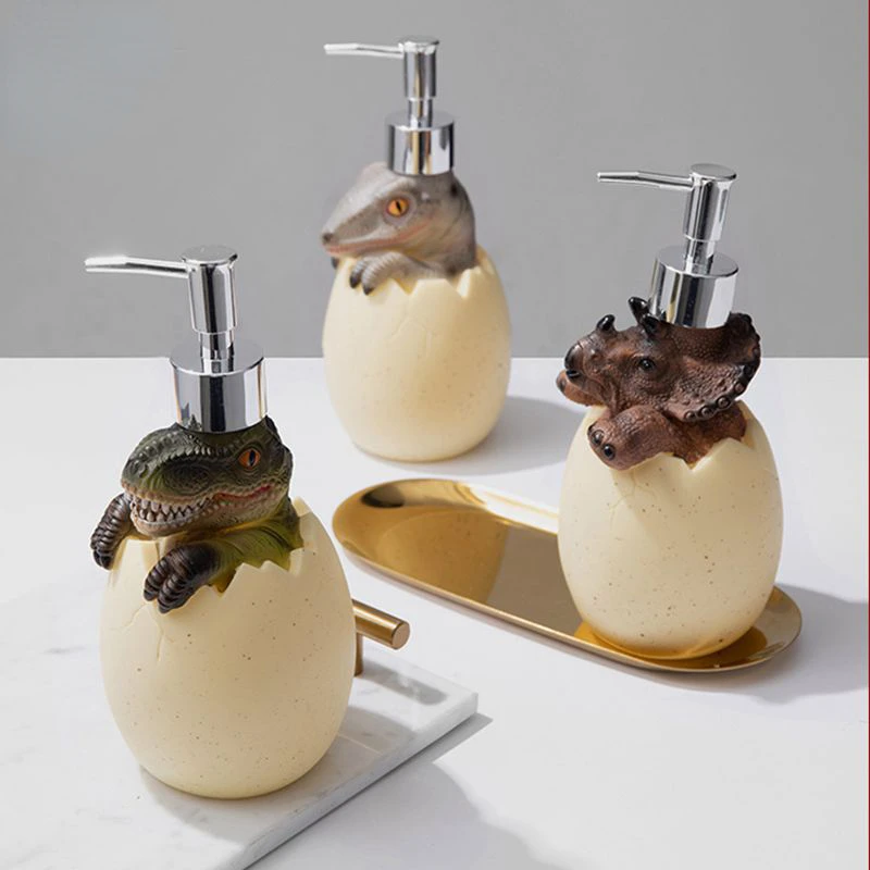Liquid Soap Dispenser Dinosaur Foam Sanitizer Pump Machine Dinosaur