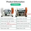 100W Double Grinder Machine Artifact Table Grinder Motor Micro Coarse and Fine Polishing Electric Grinding Wheel Grindig Stone 2