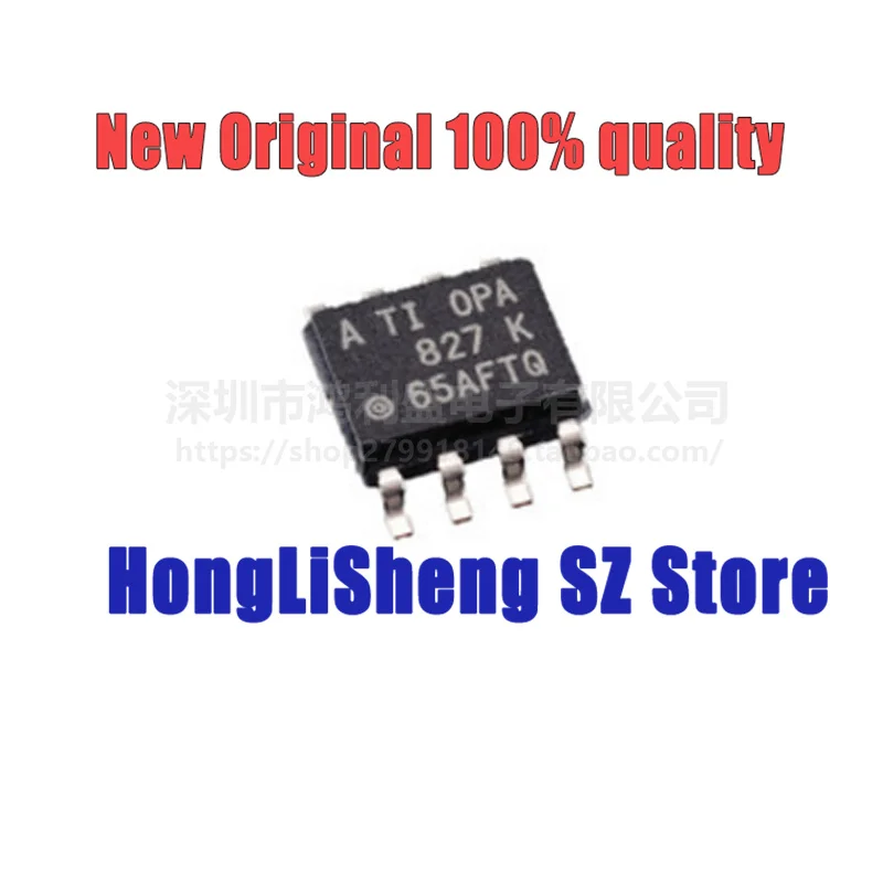 

5pcs/lot OPA827AIDR OPA827AID OPA827 827K SOP8 Chipset 100% New&Original In Stock