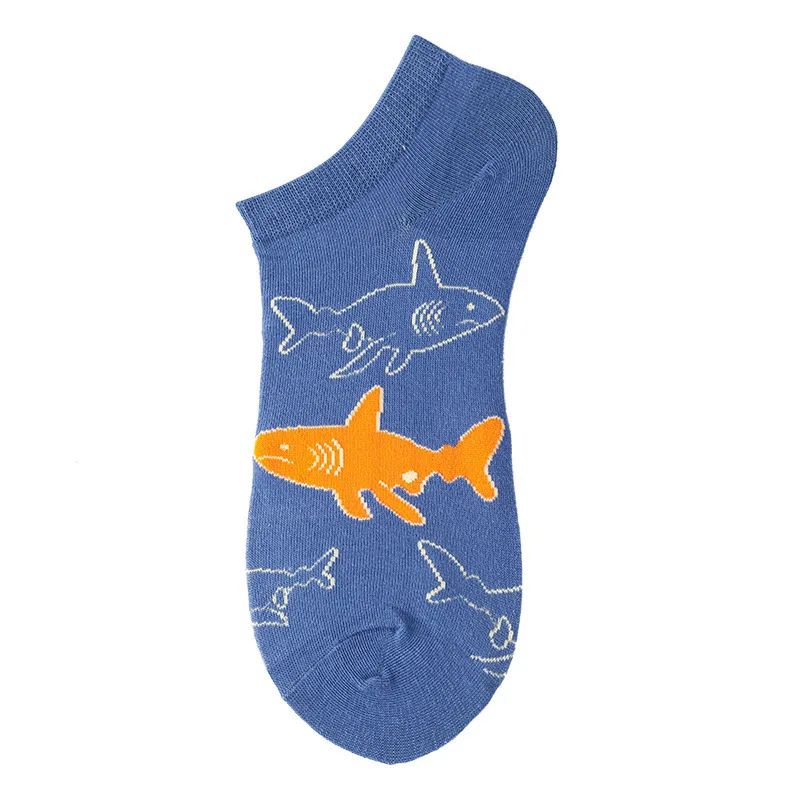 Colorful Cotton Novelty Socks - Funny Avocado and Animal Prints