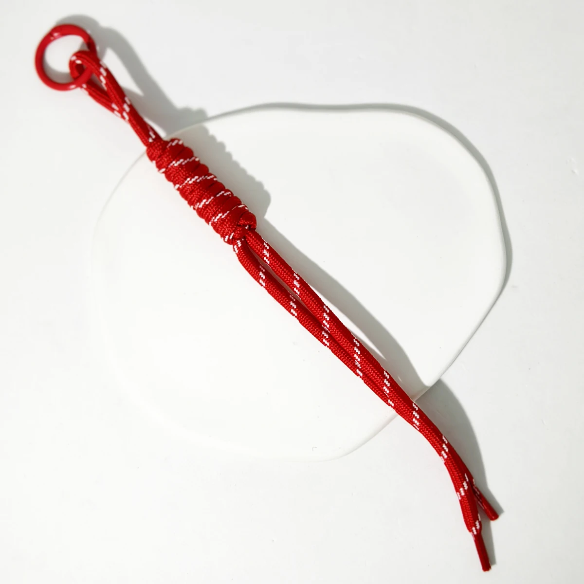 Vibrant Nylon Woven Rope Charms for Keychain and Bag Pendant Accessories