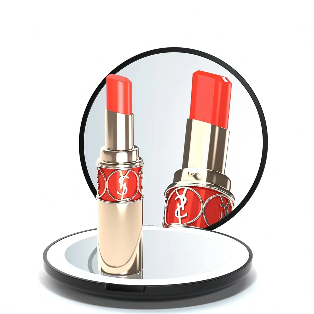 Foldable Makeup Mirror, Mini Portable Makeup Mirror, Handheld