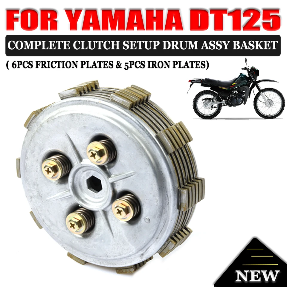 DT１２５ For YAMAHA DT125 DT 125 Motorcycle Accessories Complete Clutch