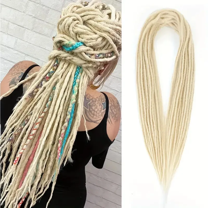 Double Ended Dreadlock Extensions 24 Inch