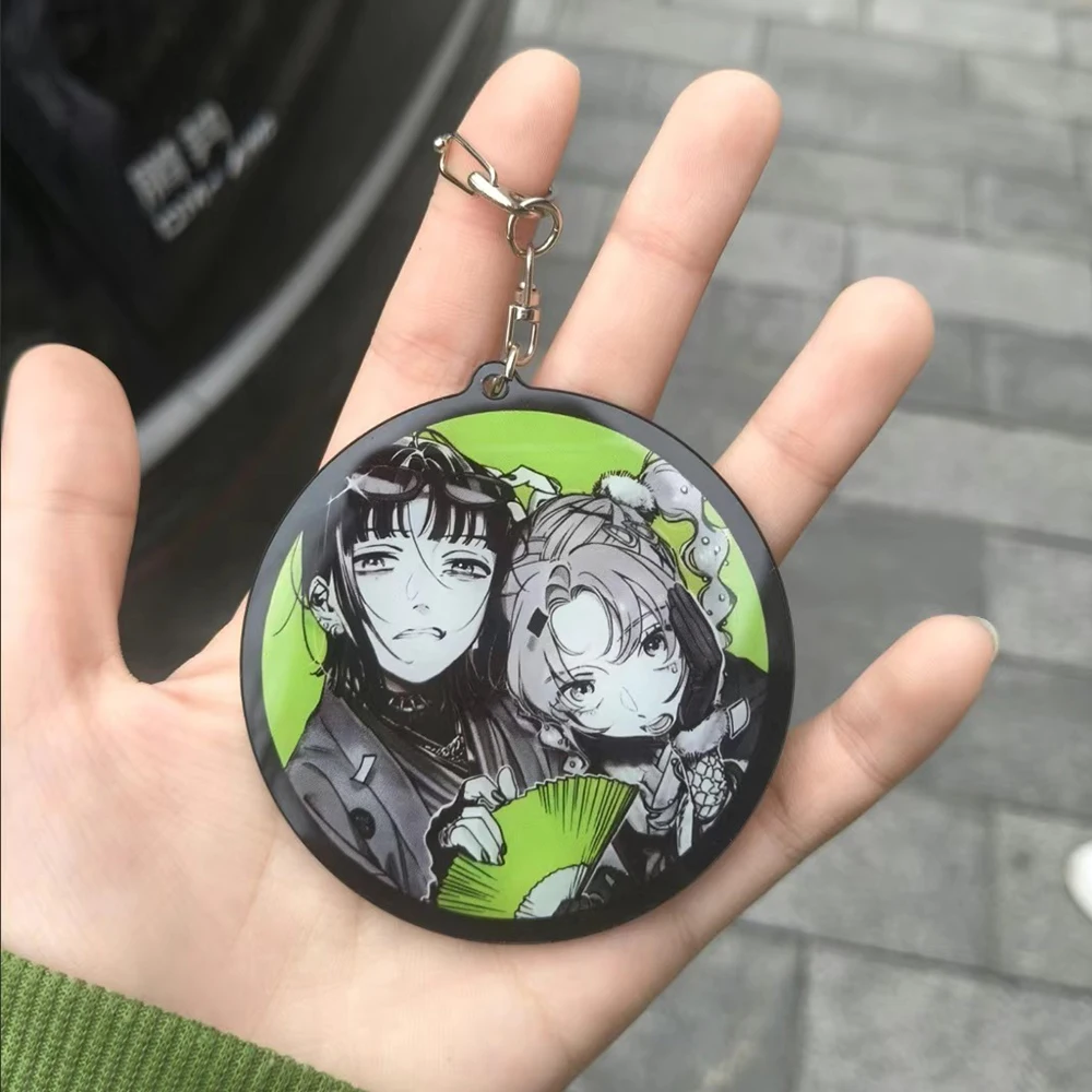 Anime Keychain Cos Prop Matching Acrylic Backpack Key Pendant