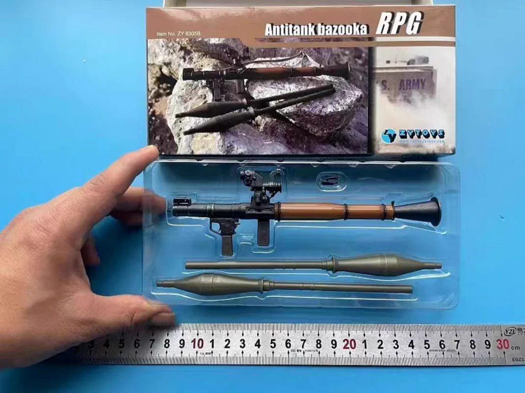 

Модель противотанковой ракеты zqn zytoys RPG-7 1/6 для солдатиков 12 дюймов