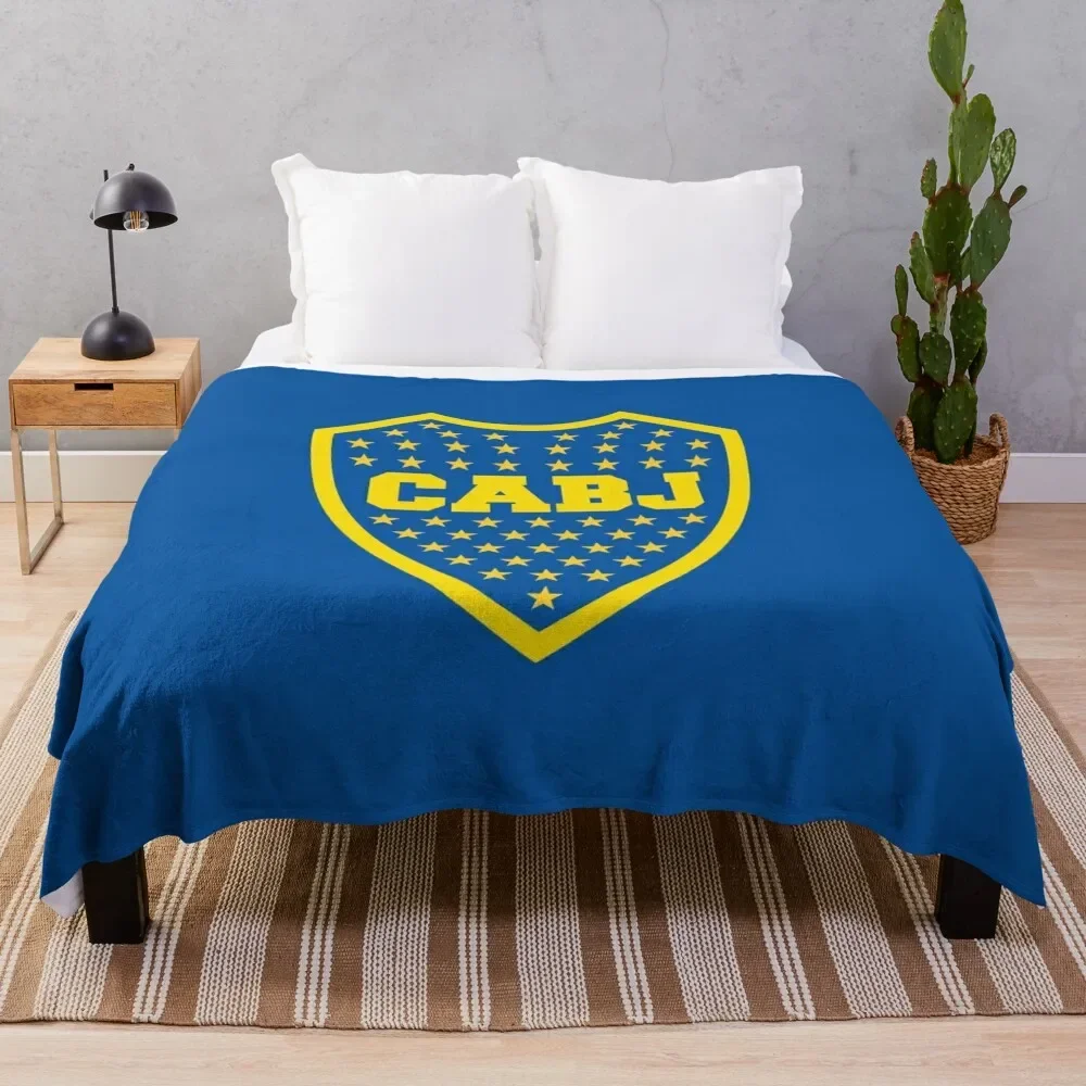 Boca Juniors Cabj Coperta Da Tiro Letto Plaid Nap Cute Plaid Coperte