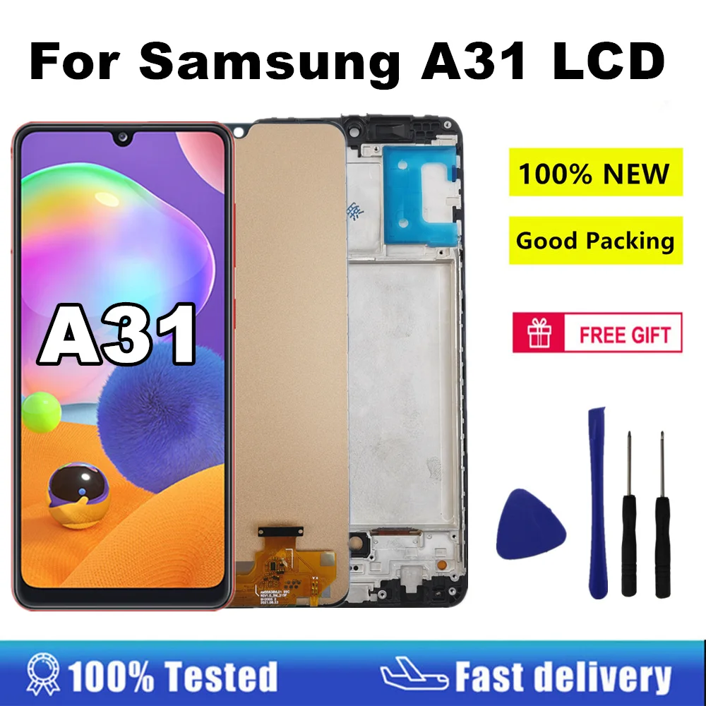 A31 Super AMOLED A315 A315F LCD For Samsung Galaxy A31 LCD