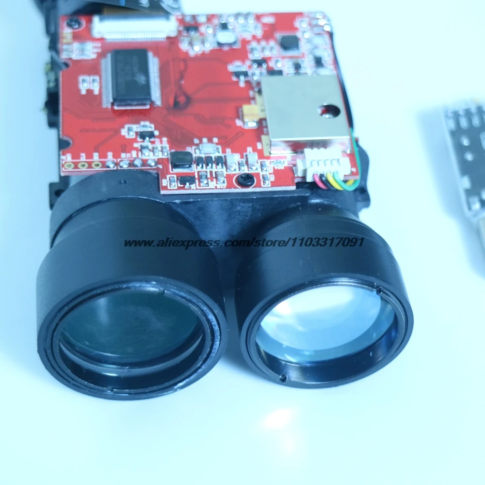 1500m Laser Ranging Sensor Industrial Secondary Development Serial Range Measuring Speed Module TTL