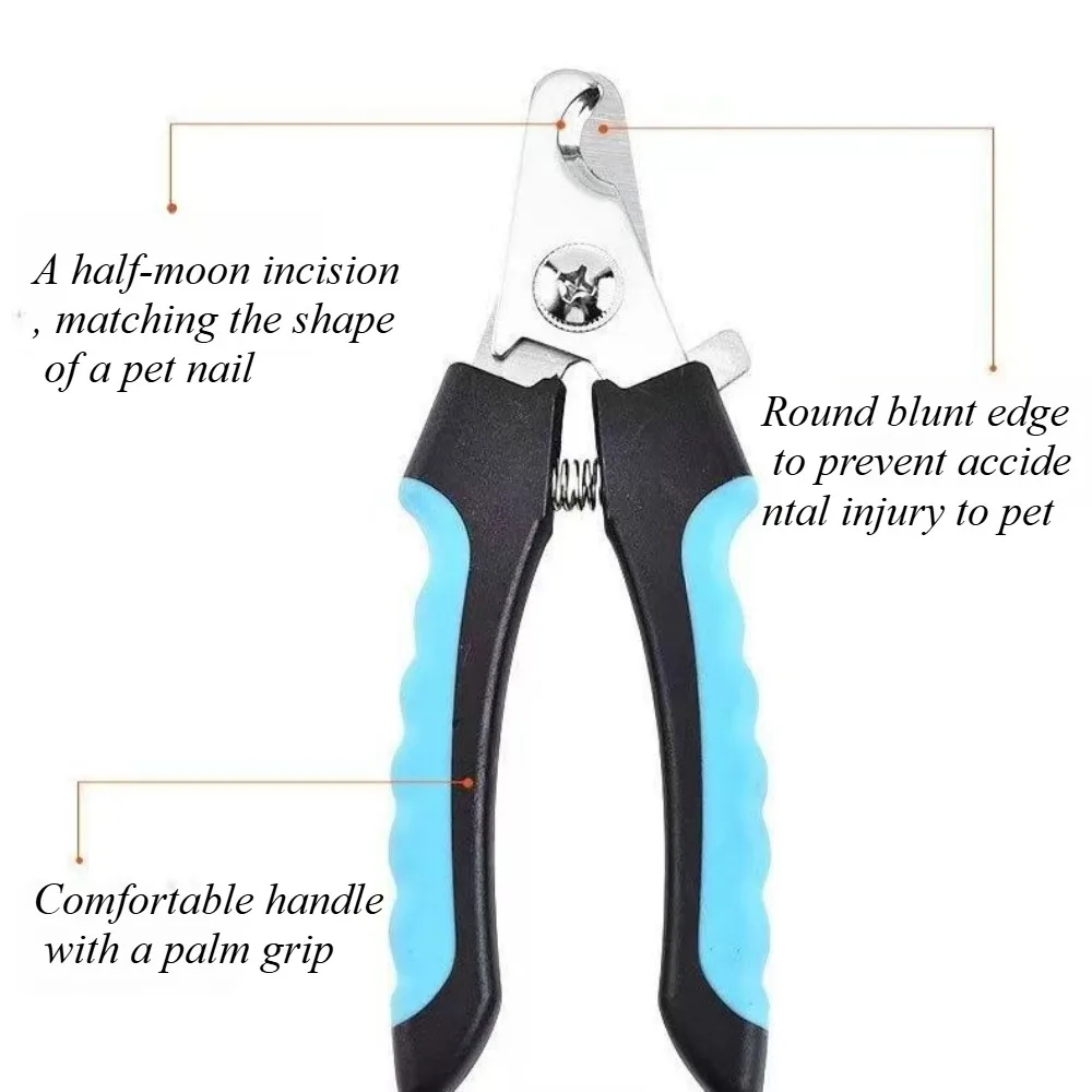 Dog Nail Clippers Sharpener Set pet nail clipper