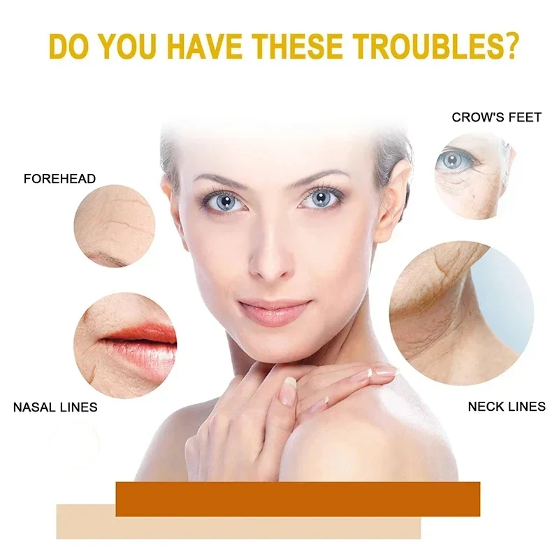 Collagen Face Serum Wrinkle Removalr Whitening Moisturizing Fade Fine Lines Dark  Anti Aging Spots Korean Face Care Cosmetics 3