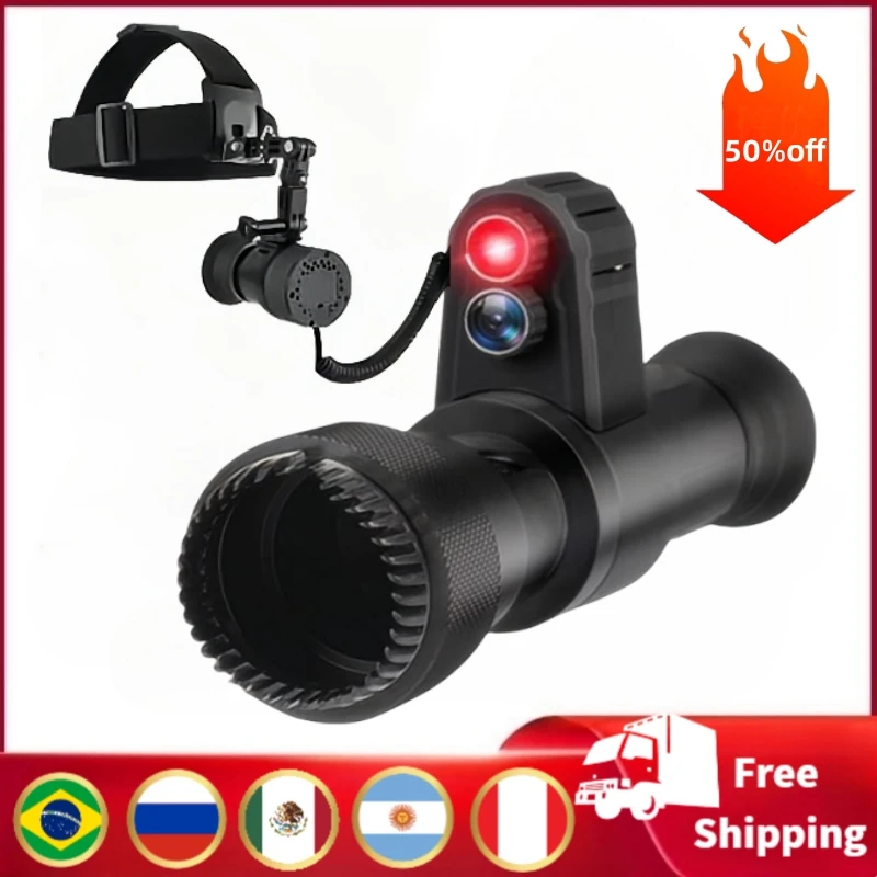 

Hunting Night Vision Sight Monocular Telescope For Rifle Scope Digital Optical Aiming long range IR Hunting Night Vision Device