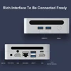 2025 GenMachine New Mini PC Ren4000 4700U AMD Ryzen7 4700U CPU  2.0GHz Up to 4.1GHz Windows 10/11 DDR4 64GB WiFi6 NUC gaming pc 6
